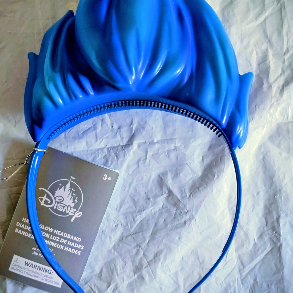 Disney Ursula  Blue Glow Headband New With Tag 2 Available